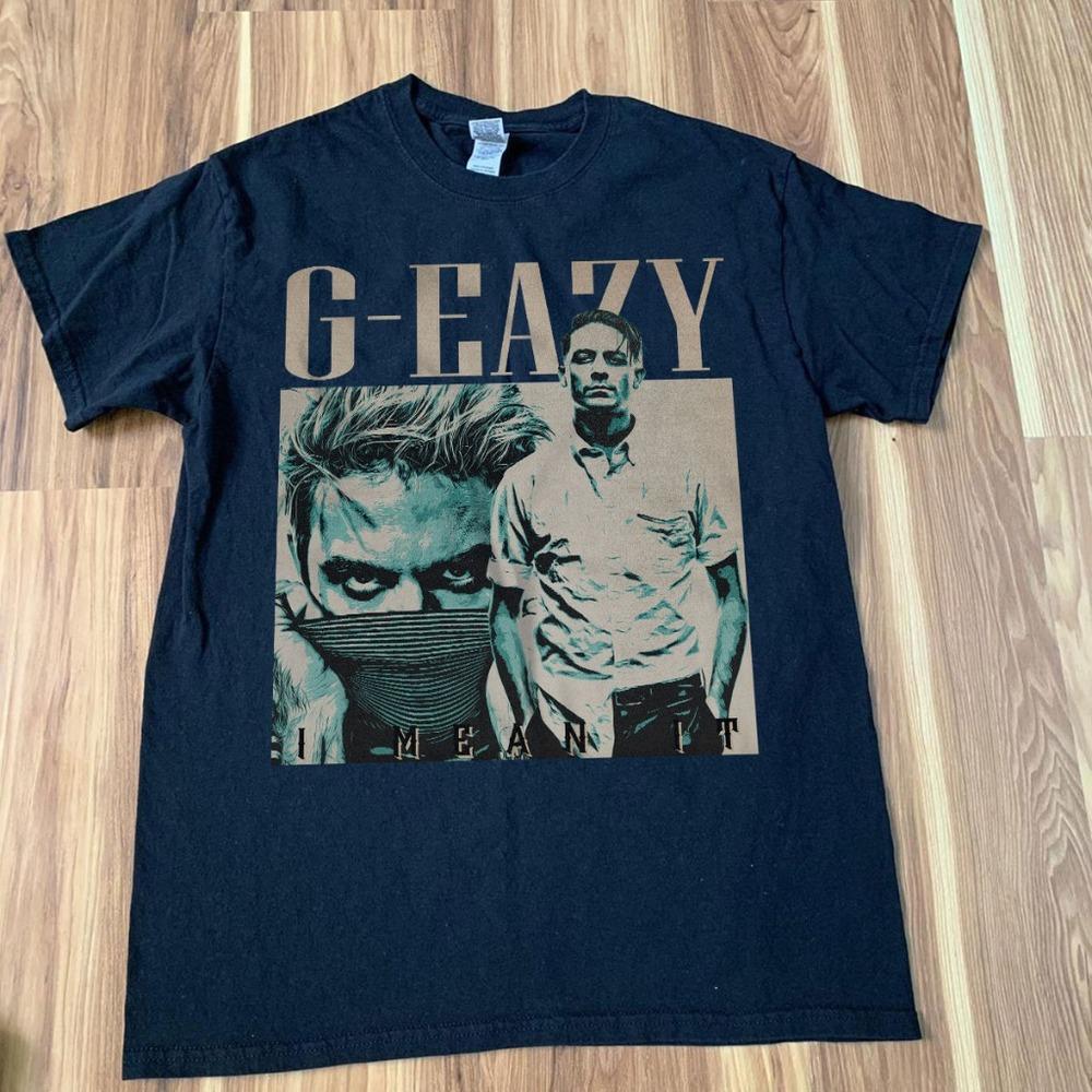 G-Eazy - Unisex Black T-Shirt, Hip Hop Graphics Shirt